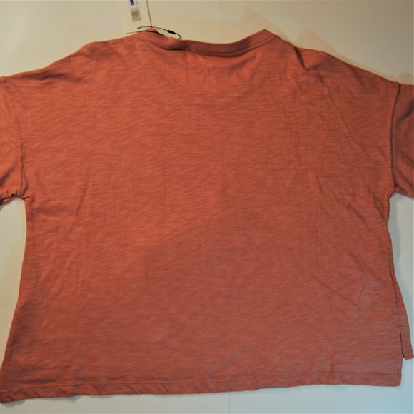 CALVIN KLEIN WOMEN'S XL PINK SHORT SLEEVE TOP NWT - Picture 5 of 5